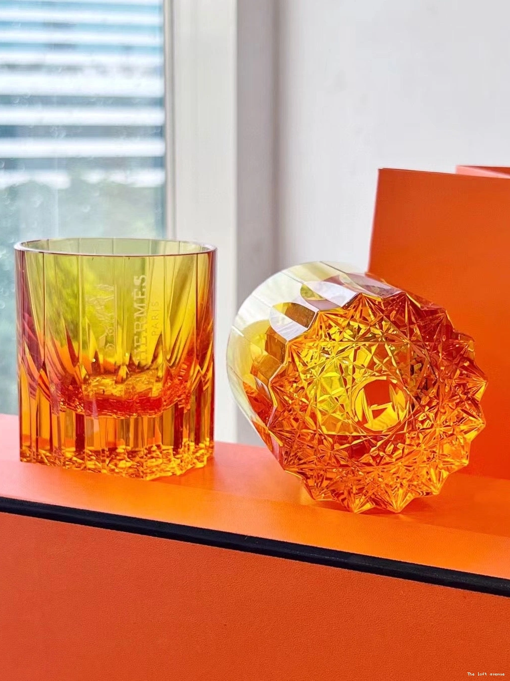 HERMES GLASSWARE CUPS 0820